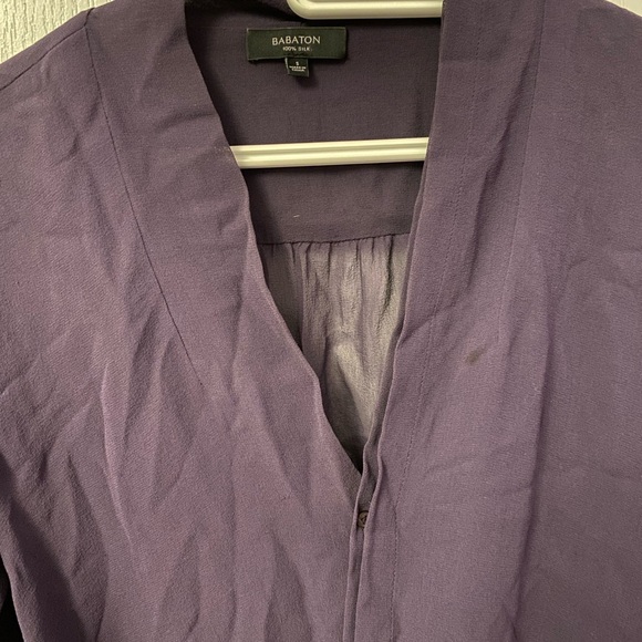 100% silk top by BABTON from ARITZIA - Picture 2 of 2